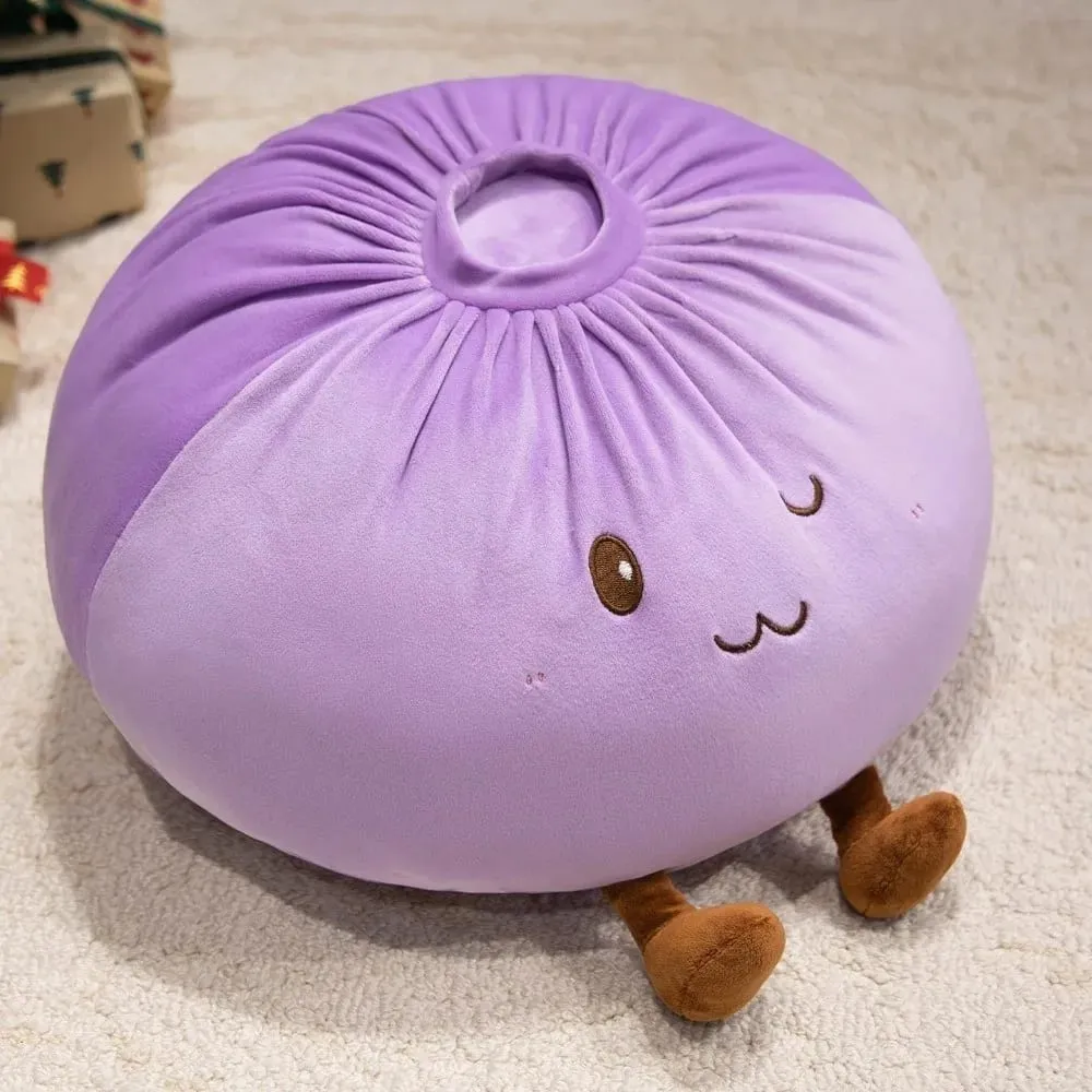 Cuscino per panino al vapore in materiale super morbido, imbottito in cotone PP, per alleviare lo stress, soffice e confortevole cuscino per divano — image 9