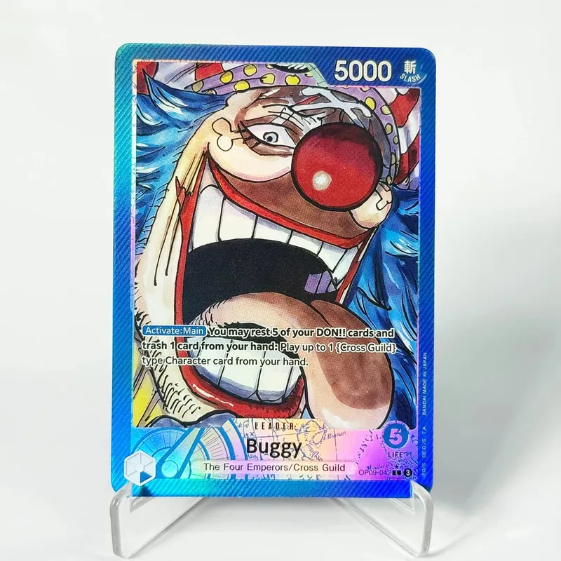 OP09 One Piece Emperors in the New World Deck organisé Luffy Shanks Roger Buggy Zoro Dragon Foil Cartes proxy texturées Anglais — image 15