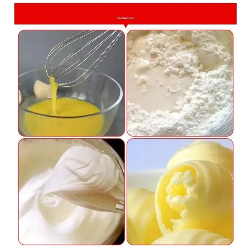 6/8/10/12inch Stainless Steel Egg Stirring Balloon Whisk Manual Egg Beater Mixer Kitchen Baking Utensil Cream Butter Whisk — image 5