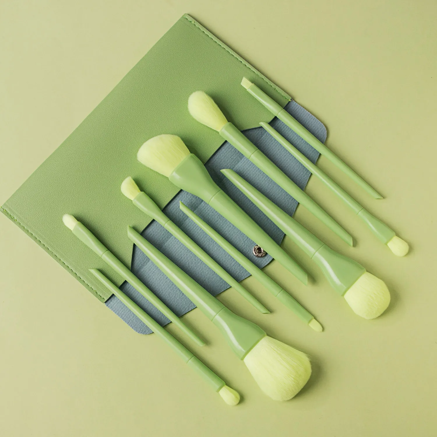 Ensemble de pinceaux de maquillage avec sac de rangement, 1 pièce, pinceaux synthétiques doux pour fond de teint, poudre, fard à paupières, Blush, visage complet, voyage quotidien