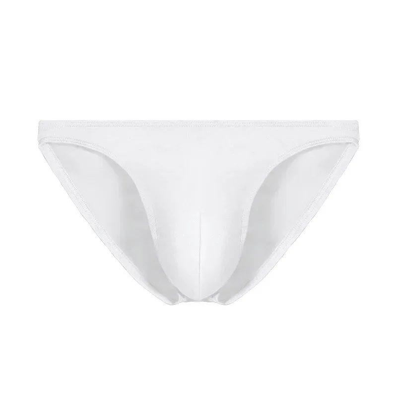Panlalaking damit na panloob maliit na tatsulok na pantalon ng lalaki U convex Modal na manipis na kahabaan seksi mababang baywang masikip makitid na pantalon sa gilid