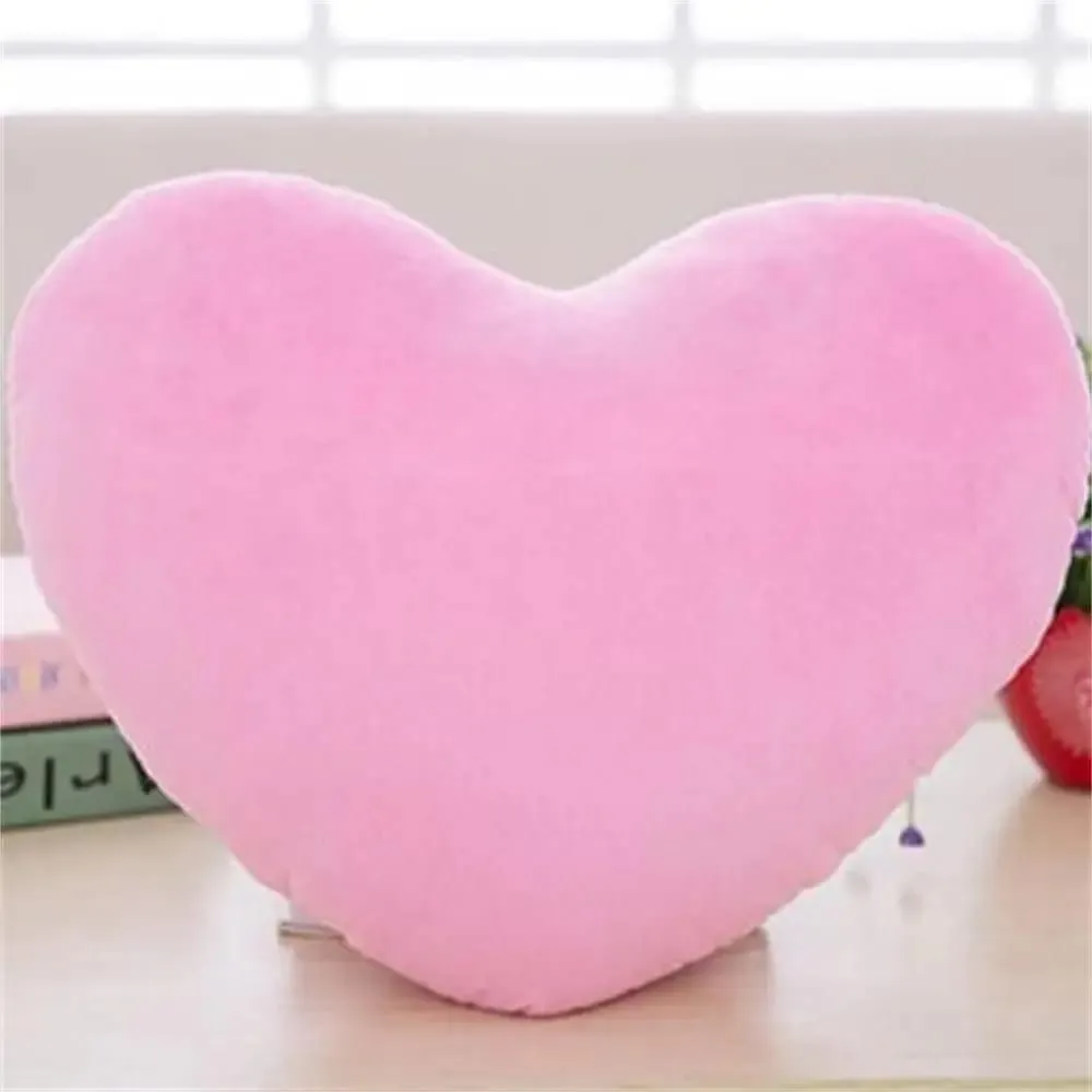 Hot for Birthday Valentines Day Heart Pillow Pillow Heart Shape Soft Pillow