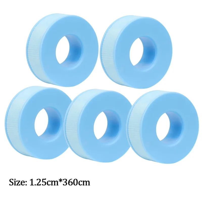 5/10 Rollen Silikon-Gel-Klebeband für Wimpernverlängerungen, nicht gewebt, atmungsaktiv, für empfindliche Haut, unter den Augen, Wimpernband, Make-up-Werkzeug-Versorgung — image 19