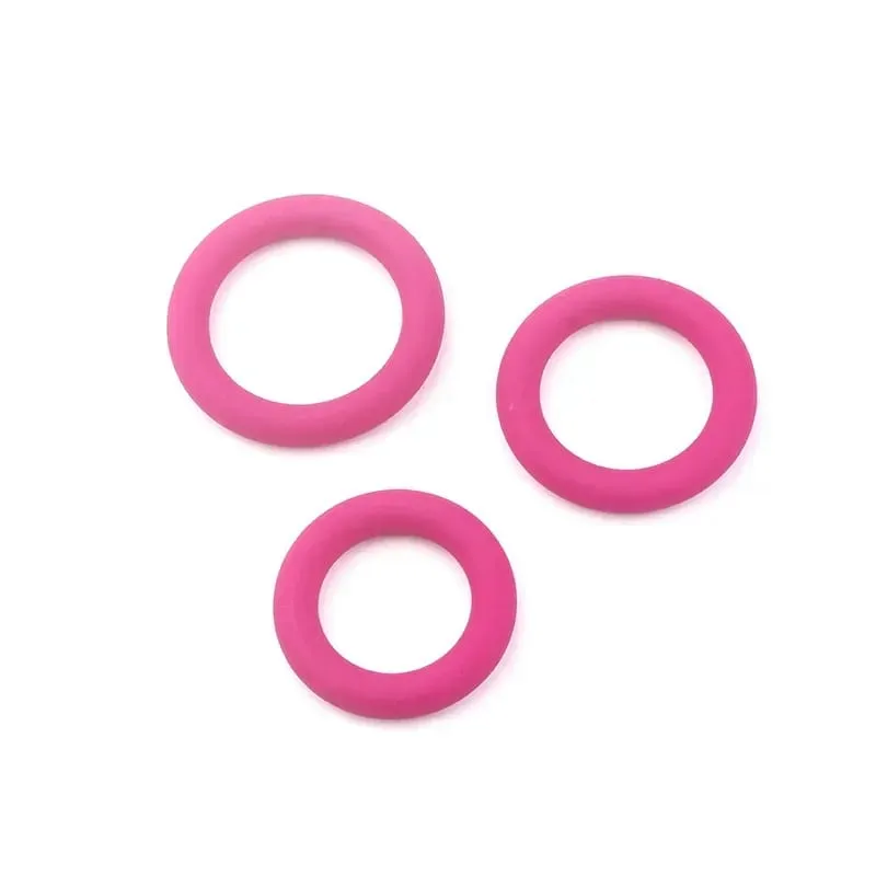 3 Størrelser Silikone Cock Ringe Mand Forsinkelse Udløsning Penis Varig Erektion Pung Testis tilbageholdenhed Voksen spil Sexlegetøj til mænd — image 9
