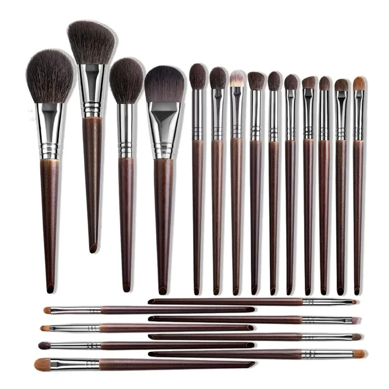 OVW Makeup Brushes Set Professionell makeupborste för Foundation Face Eyeshadow Makeup XQ3-24
