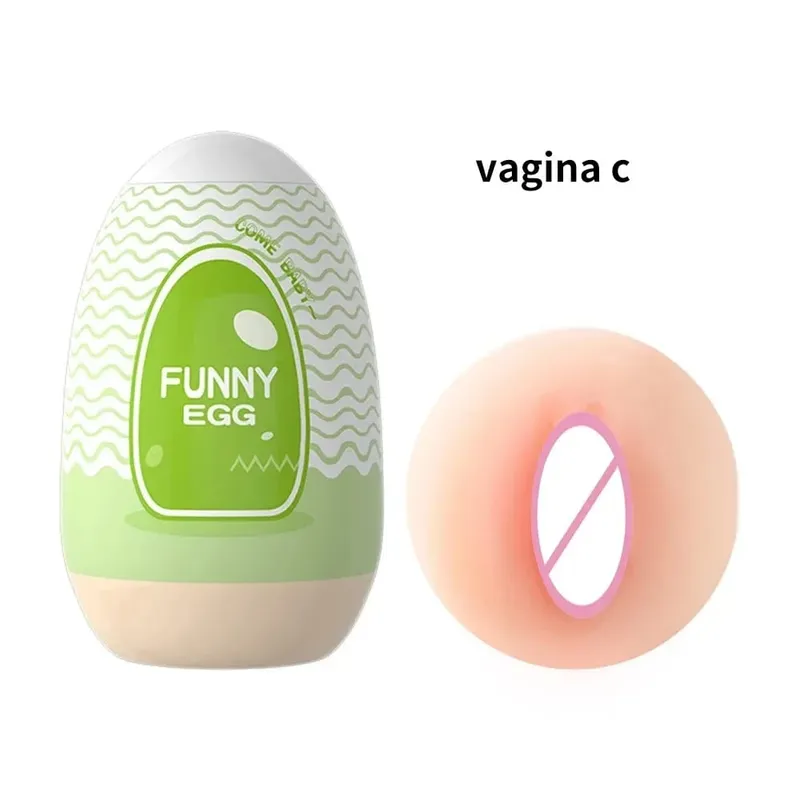 Mini portátil masturbação ovo copo realista vagina iniciante macio masturbação copo pênis massageador estimulador brinquedos sexuais para o homem