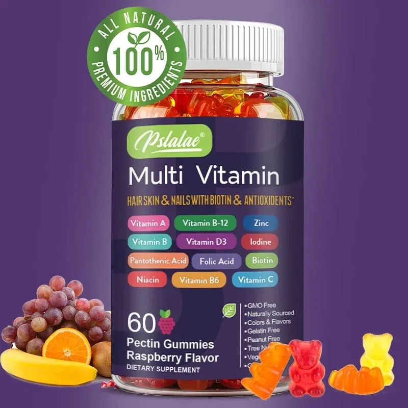 Multivitamin Gummies - Meningkatkan Tahap Tenaga Sokongan Imun Antioksidan - dengan Vitamin dan Mineral — image 1