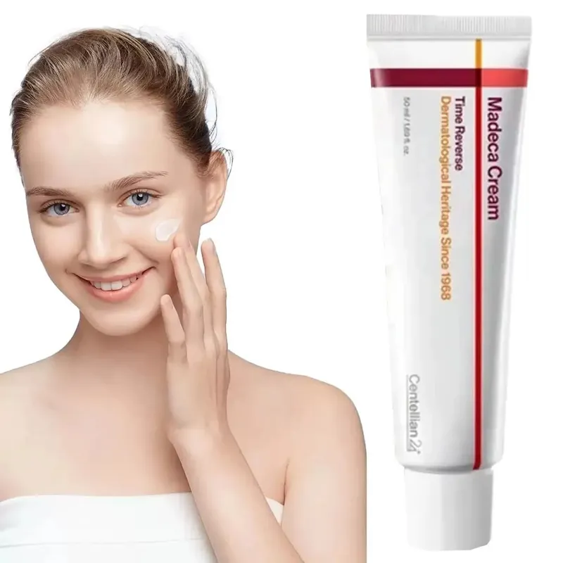 Collagen Madeca Cream Time Reverse Advanced Fast-Absorbing Nourishing Hydrates Firms Reduces Wrinkles Korean Skin Care Centella — image 3