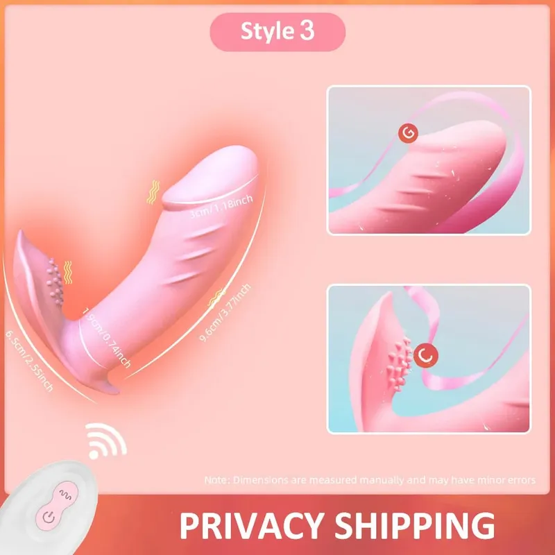 Fernbedienung Dildo Vibratoren Höschen für Frauen G-punkt Massage Klitoris Stimulator Sex Maschine Weibliche Masturbator Vagina Spielzeug — image 8