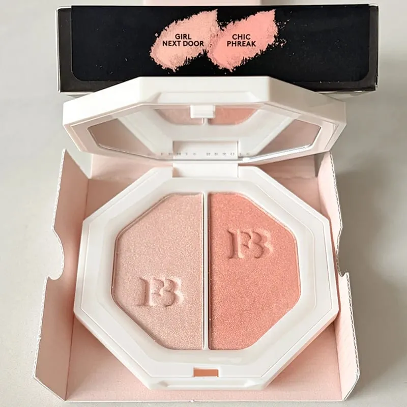 Fenty Beauty Multi-สี Contour Stick คอนซีลเลอร์ Facial 3D Diamond Highlight ไม่ซีดจาง Water GLOSS Lip Glaze GLOSS เครื่องสำอาง — image 17