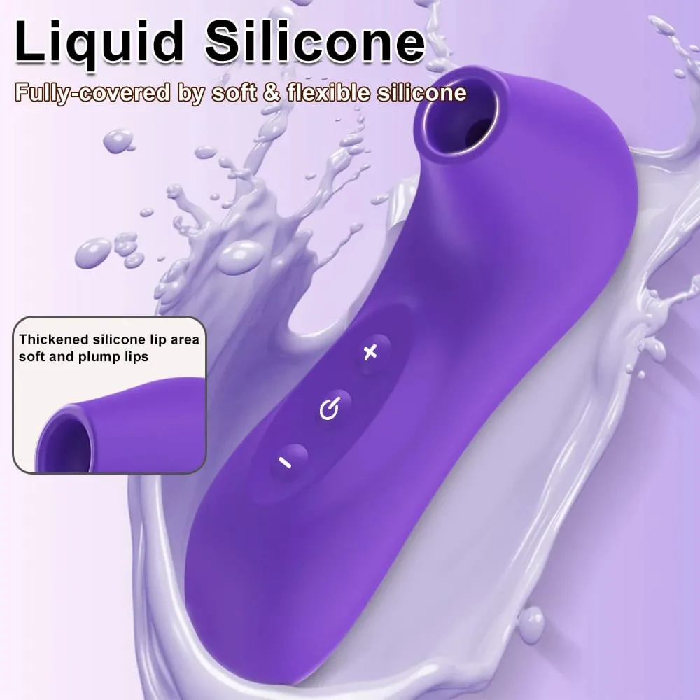 ที่มีประสิทธิภาพ Clitoral Sucker Vibrator หัวนม Clitoris Stimulator Massager 10 โหมด Oral อมควยสูญญากาศเพศของเล่นสำหรับผู้หญิง ... — image 4