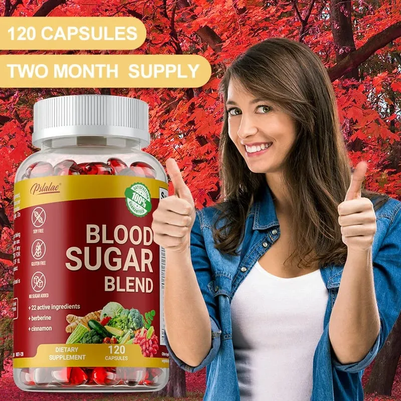 Blood Sugar Blend Capsules - การเผาผลาญน้ำตาลในเลือดที่สมดุลช่วยเพิ่มภาวะน้ำตาลในเลือดต่ำ เพิ่มพลังงาน ปรับปรุงความมีชีวิตชีวา — image 6