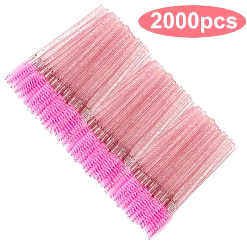 Brosse à cils, baguettes de Mascara, vente en gros, brosses de nettoyage des sourcils et des cils, applicateur, outils de maquillage, 50/1000/2000 pièces, vente en gros — image 11