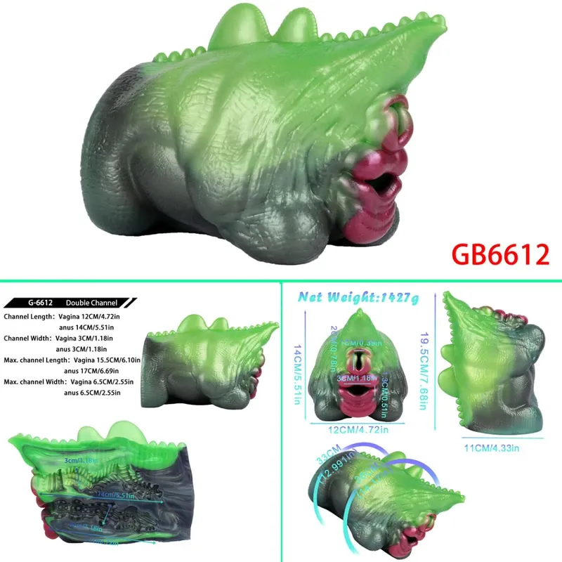 Fantasy Glutei/Torso Stile Silicone Masturbatore Maschile Singolo/Doppio Canale Per Adulti Onahole Pocket Pussy Stroker Giocattoli Del Sesso 오나홀 — image 19