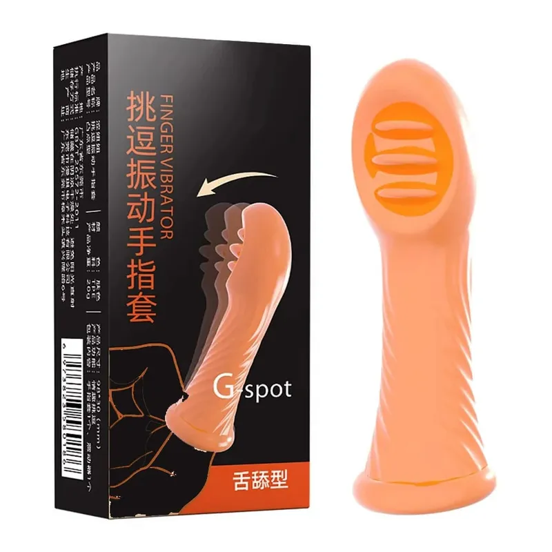 Finger Vibratoren Orgasmus G-punkt Klitoris Vaginal Massage Stimulator Masturbator Erotische Vibrierende Finger Hülse Sex Spielzeug Für Frauen — image 8