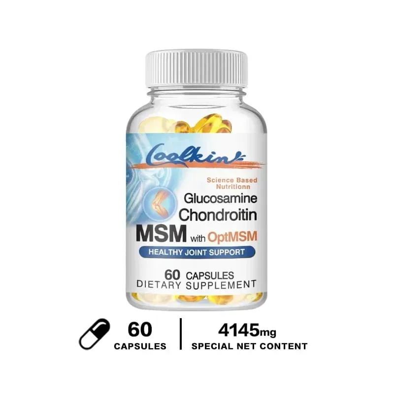 Glucosamine Chondroitin MSM with OptiMSM - Helps Maintain Healthy Joint Function and Mobility Protecting Cartilage Tissue — image 10