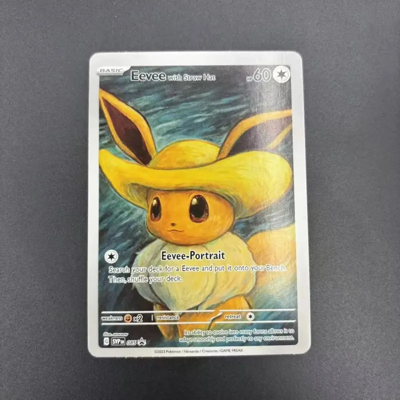 Collezione di carte fai da te 2023 SVP EN VAN GOGH/CAPPELLO IN FELTRO GRIGIO Self Made Singola carta Gioco classico Anime Carte regalo giocattolo — image 8