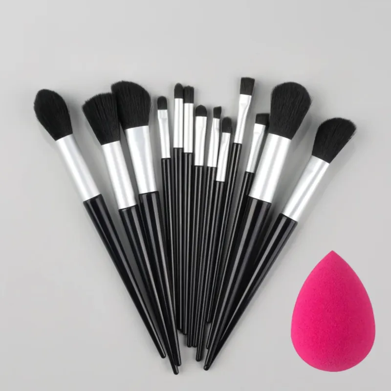 8st-20st sminkborstar set Mjuk fluffig ögonskugga Borste detalj Concealer Blush Loose Powder Foundation Highlighter Beauty Tool — image 21