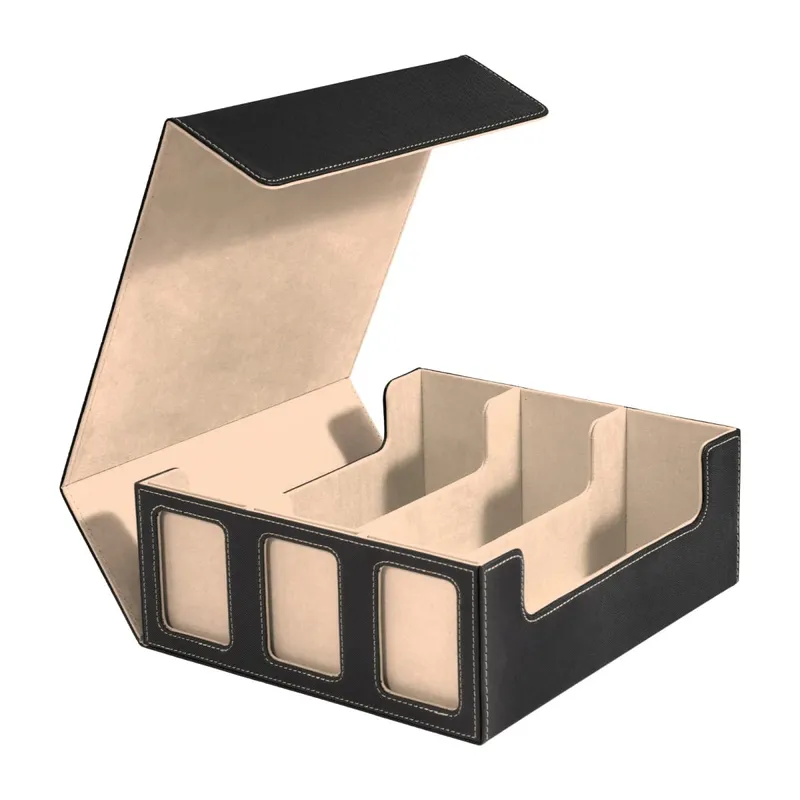 Úložný box na karty pro sběratelské karty 1800+ palubní box s displejem vhodný pro sportovní karty Magic TCG PTCG