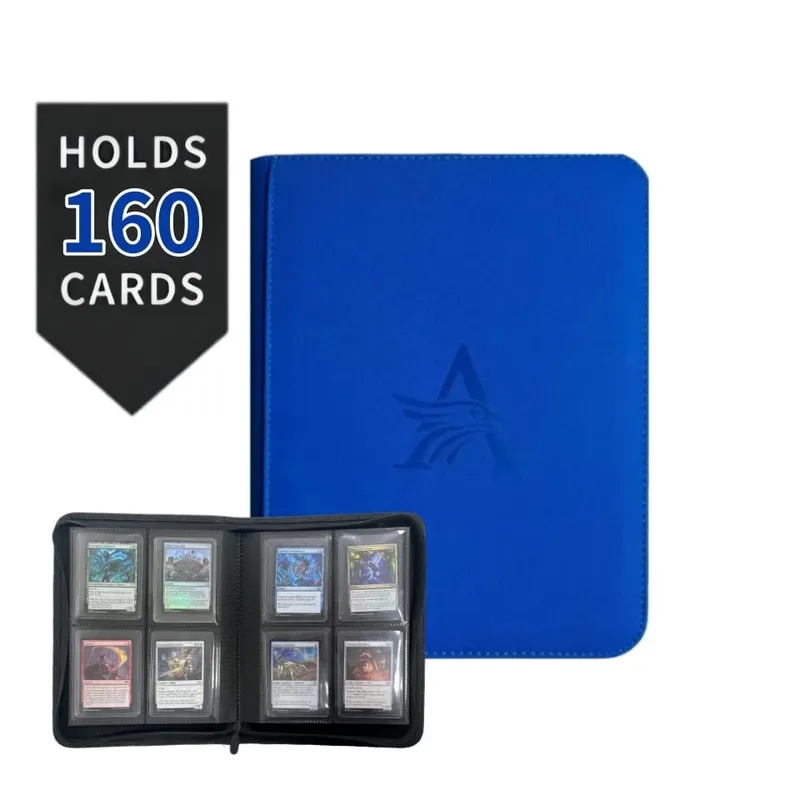 Classeur de cartes TopLoader à 4 pochettes (160 cartes) – Noir/stockage de qualité industrielle pour les cartes TCG et de sport. Le rêve du collectionneur — image 11