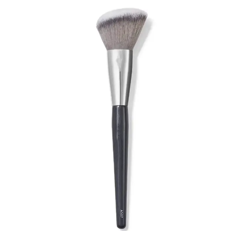 1 unidad 101 brochas de maquillaje para base contorneada, corrector y Base líquida en ángulo, brochas de maquillaje con mango de madera roja, herramientas cosméticas 506 — image 15