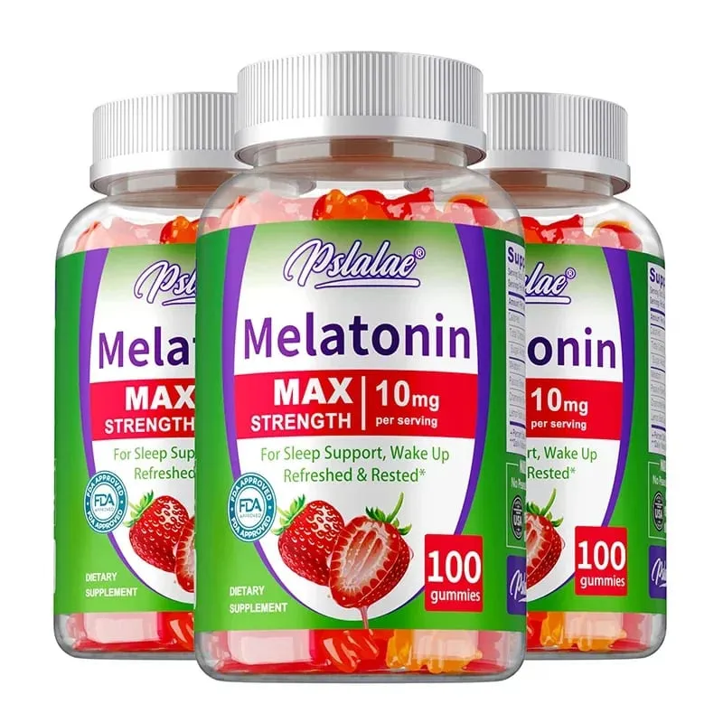 Melatonin Gummy - Aids Sleep Improves Insomnia Regulates Biological Clock Improves Immunity Adult Health Products — image 10