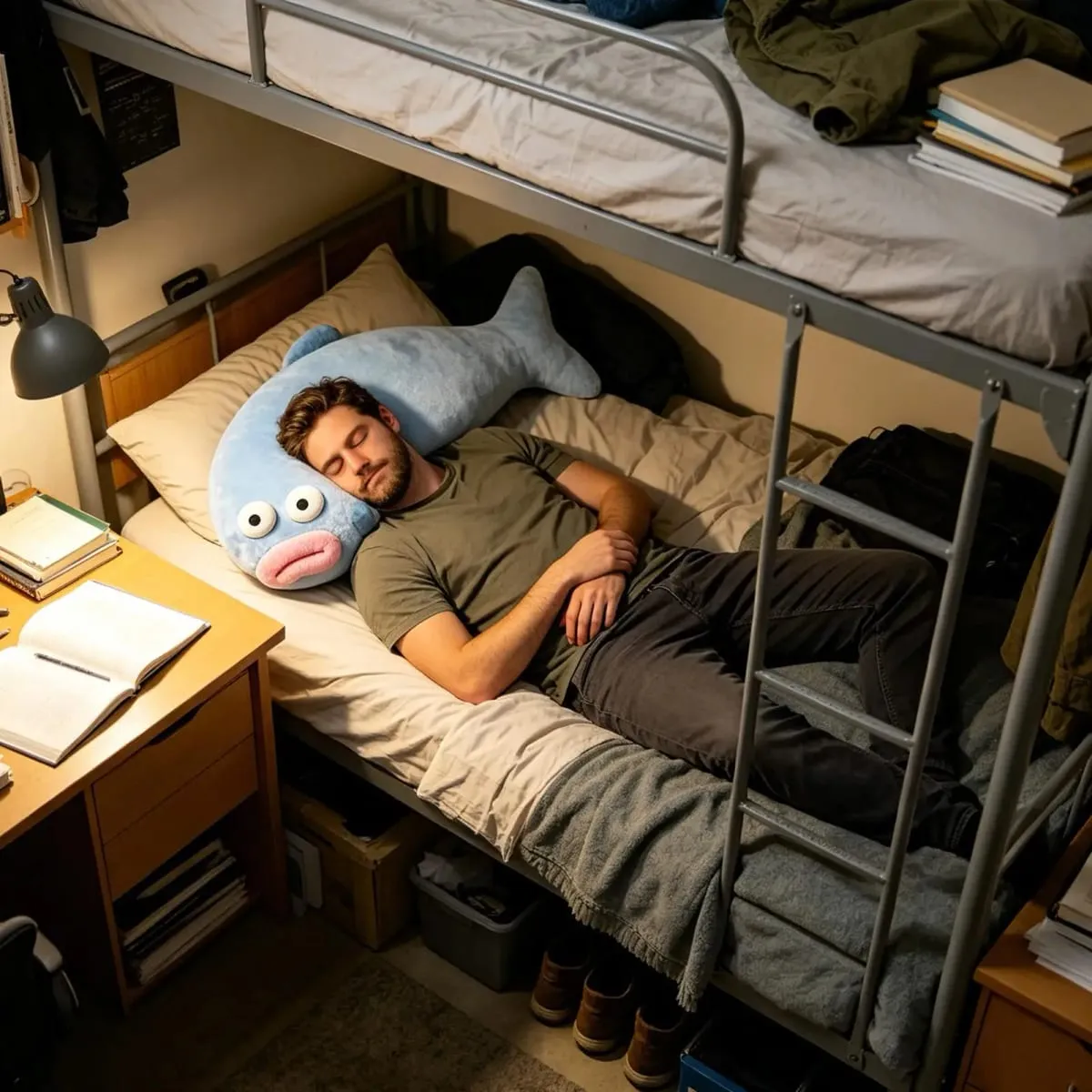 Oreiller de poisson rafraîchissant et respirant, oreiller de lit rafraîchissant pour enfants, adultes, animaux domestiques, propriétaires, locataires, maison, bureau, appartement, dortoir, vie — image 2