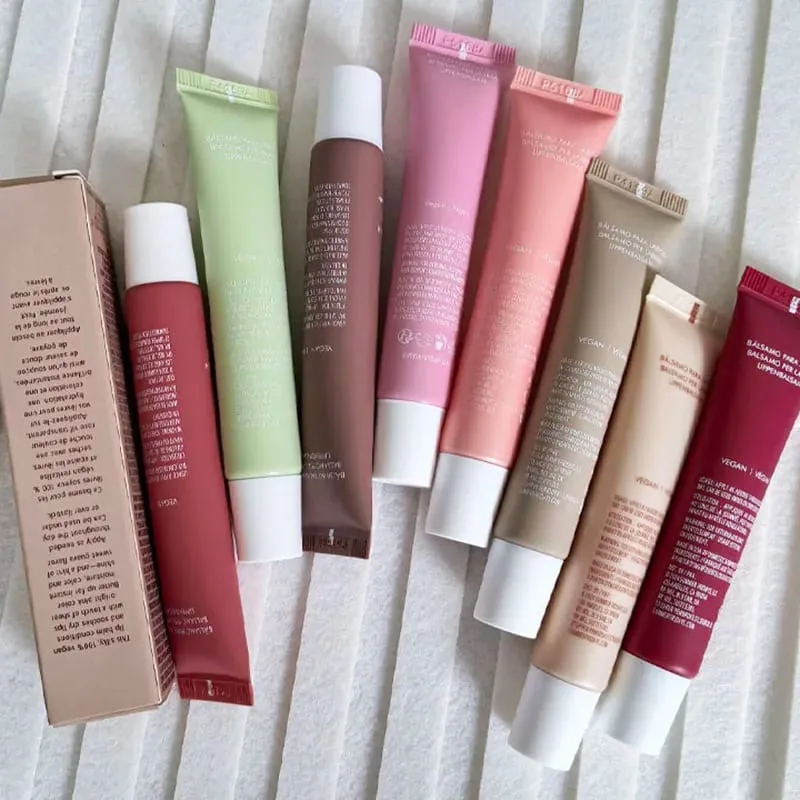 Musim Panas Terbatas Lip Balm Melembabkan Cermin Lip Gloss Kue Ulang Tahun Strawberry Lembut Serv Bau Lipstik Transparan Makeup Bibir — image 4
