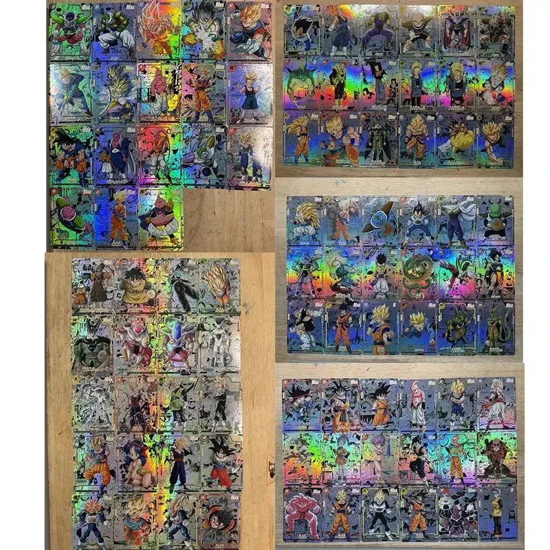 Personaggi anime Dragon Ball Super Bulma Cell Texture abbronzante fatta in casa fai da te Giocattoli di gioco Carta da collezione Regalo di compleanno di Natale — image 13