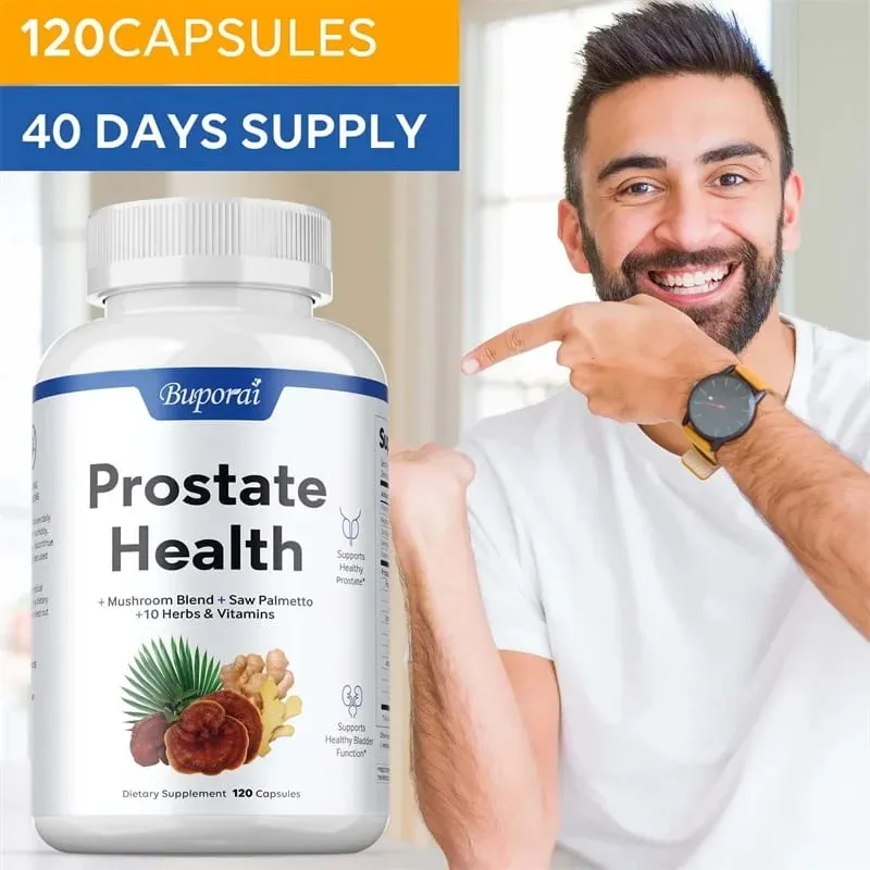 Prostate Health - Prevents Hair Loss Antioxidant Bladder Control Supports Urinary Tract Health Improves Immunity — image 4