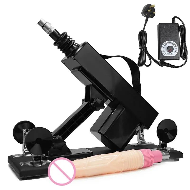 Potężny automatyczny ciąg Sex Machine urządzenie pasek na broń Dildo wibrator łechtaczki masażer punktu G pochwy masturbacja seks-zabawka dla mężczyzn — image 9
