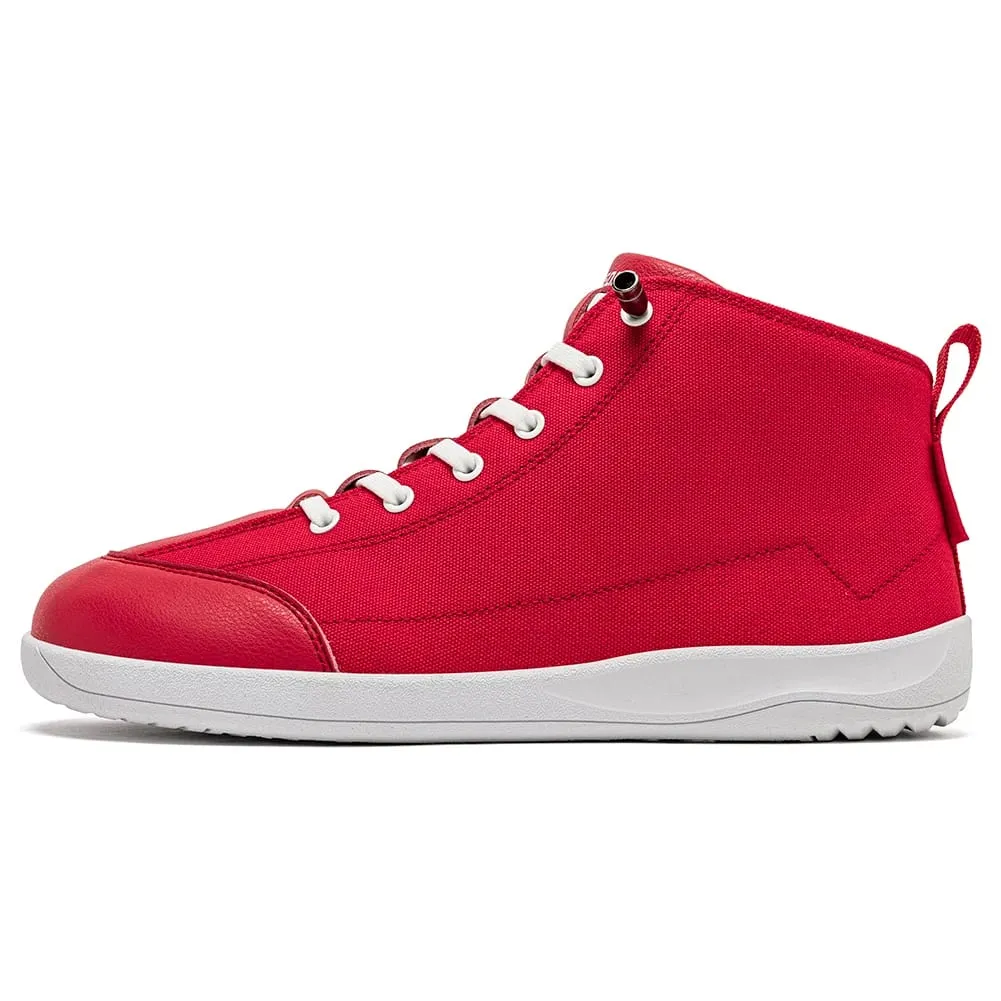 Stivali di tela mid-top Scarpe minimaliste unisex a piedi nudi di ampia larghezza Sneakers da trail running a caduta zero