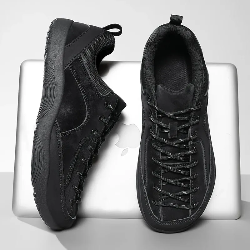 Unisex Barefoot กว้าง Toe Running รองเท้า Minimalist หนังเทียมเดินรองเท้าผ้าใบ Lace Up น้ำหนักเบา Breathable รองเท้า — image 5