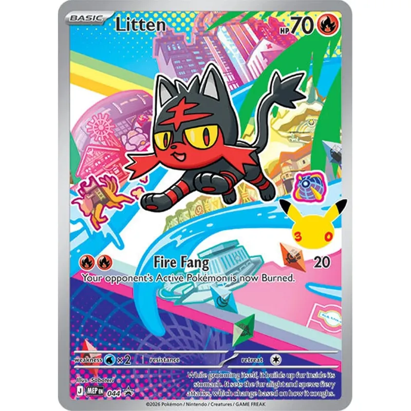 Carte da collezione fai-da-te 30esimo Charmander Bulbasaur Squirtle Carta singola fatta da sé Gioco classico Giocattolo regalo di carte anime — image 7