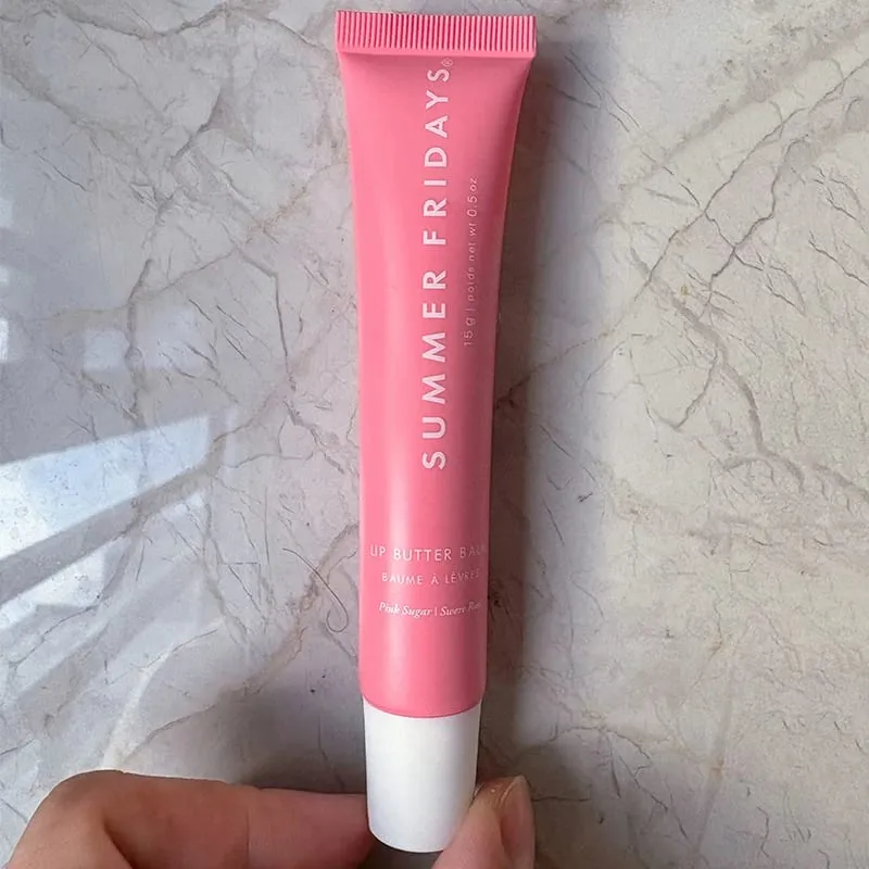 Balsamo per labbra al burro polipeptidico originale Summer Fridays Liquido idratante Lucidalabbra Cosmetici Rossetto Cosmetico per la cura delle labbra