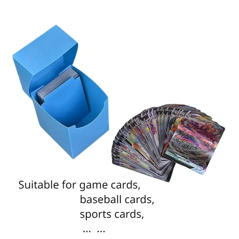 ดาดฟ้าการ์ดซื้อขายกล่องสำหรับ 100 + เกมเบสบอลการ์ดกล่องเล่นการ์ดสำหรับครอบครัวปาร์ตี้เกมอุปกรณ์