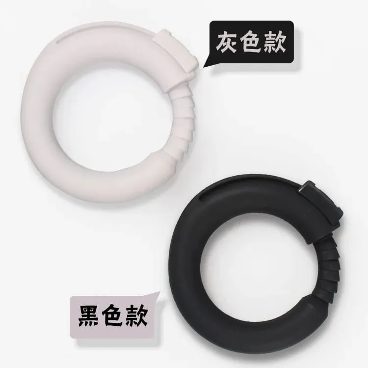 22-32mm Foreskin Corrector Adjustable Silicone Penis Rings Lock Semen Cock Ring Delay Ejaculation Sex Toys For Men Cockrings — image 6
