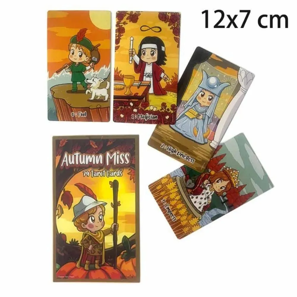 การ์ดเกม Autumn Miss Tarot 12x7 ซม — image 2