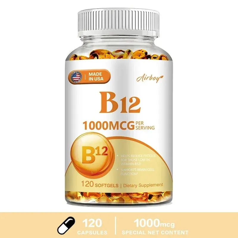 Vitamin B12 - for Mood Brain Nervous System Energy Metabolism Relieve Fatigue Heart Health — image 9