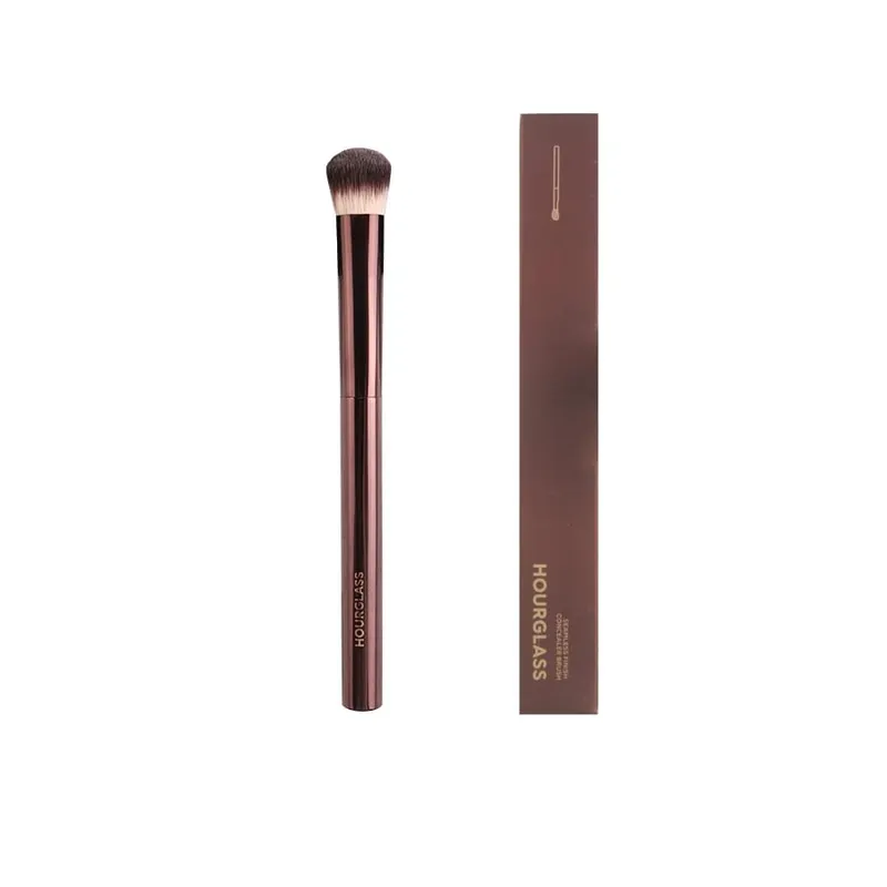 1 styk Angled Concealer Makeup børster Mellem øjenskygge Makeup børste grundlæggende professionelt kosmetisk værktøj metalhåndtag — image 7