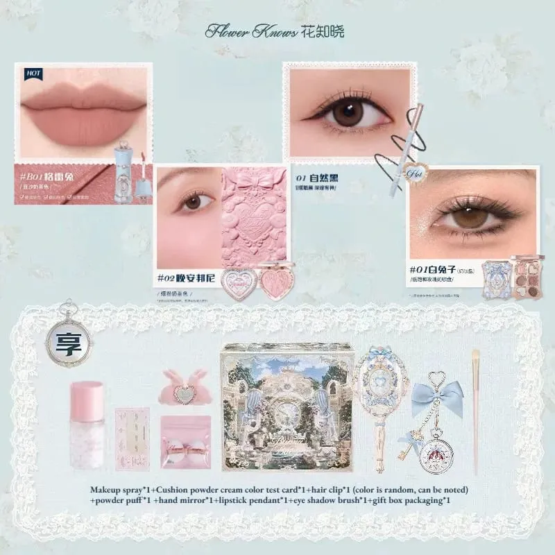 Hoa Biết Dâu Cupid Hộp Bộ Trang Điểm Bộ Mỹ Phẩm Trọn Bộ Bảng Phấn Nén Má Hồng Son Môi Hộp Bí Ẩn — image 9