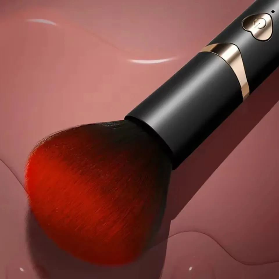 Makeup Pen Dual Head Vibrator Soft Brush Comb Beans High Frequency Micro Vibration Deep Stimulation G Spot Orgasm Female Sex Toy — image 5