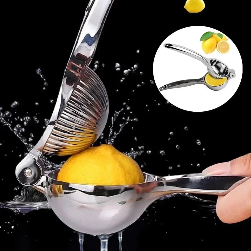 Manual Lemon Squeezer Zinc Alloy Citrus Press Heavy Duty Fruit Juicer for Orange Lime Hand Press Juicing Tool Kitchen Gadget — image 3