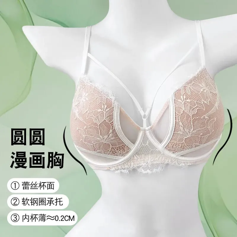 1. BANERDANNI เซ็กซี่ Pure Desire Bra ชุดหน้าอกใหญ่ Minimizer Push Up ด้านข้างสนับสนุน Anti Sagging Anti-ขยับขยายชุดชั้นในขายร้อนที่ดีที่สุด — image 10