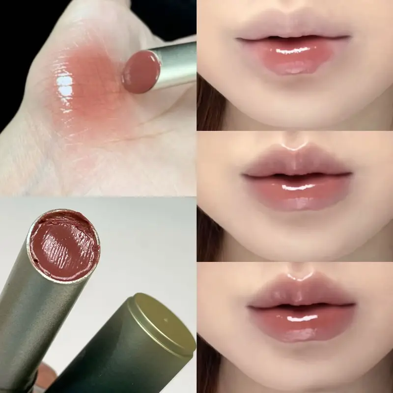Herorange Mirror Lip Gloss 24H Waterproof Long-Lasting Lipstick No Transfer No Fading Matte & Shine Plumping Lip Makeup Women's