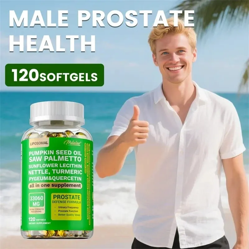 Prostate Support for Adult Men - Reduces Nighttime Toileting Relieves Bladder and Urinary Tract Problems Contains Saw Palmetto — image 6