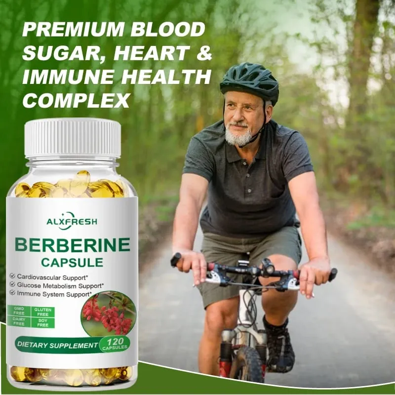 Ekstrak Berberine 1500Mg untuk Menggalakkan kolesterol yang sihat dan Membantu fungsi kardiovaskular Fungsi Gastrointestinal Antioksidan — image 5