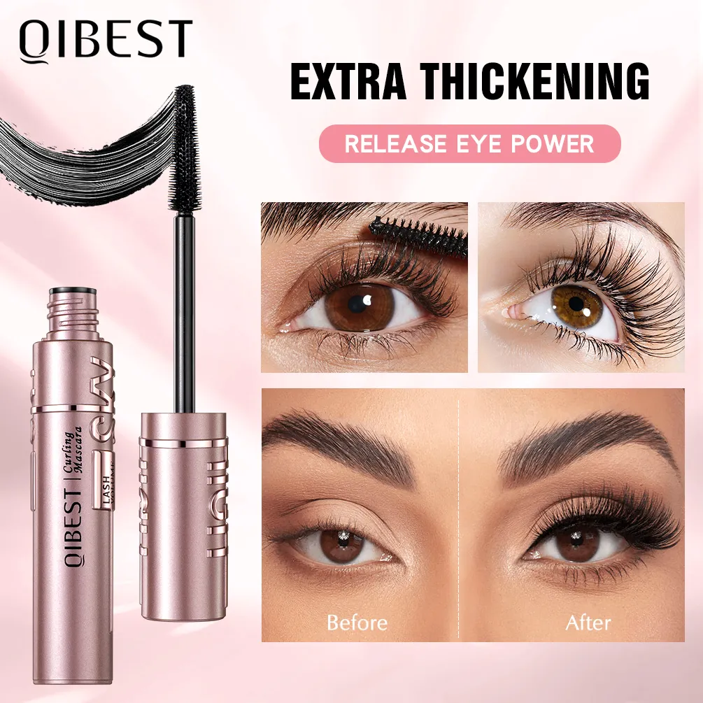 Mascara allongeant les cils, imperméable, longue durée, soyeux, noir, Extension de cils, maquillage, beauté des yeux, cosmétique coréen — image 2
