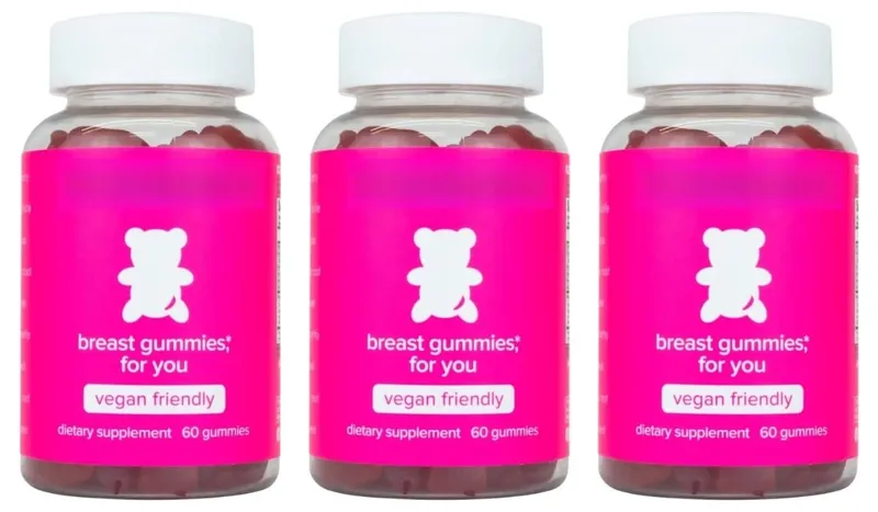 Top&Peach Support Combo Pack Multivitamin Gummies pour femmes Comprend des extraits de plantes et des vitamines essentielles Sans gluten 60 unités — image 11