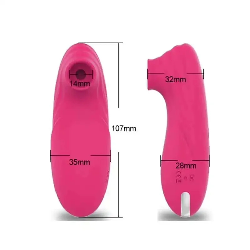 Suttevibrator Kvinde brystvorte Klitorisstimulator Vibration Onani Værktøjer til kvinder Sexspil Voksne Sexlegetøj til kvinder — image 4
